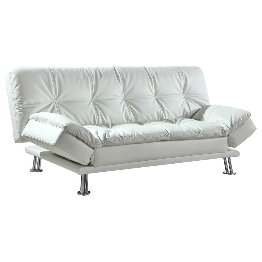 Dilleston White Sofa Bed - MyWaynesHome #