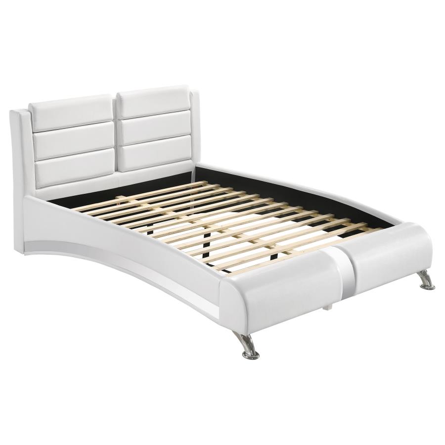 Jeremaine White California King Bed - MyWaynesHome #