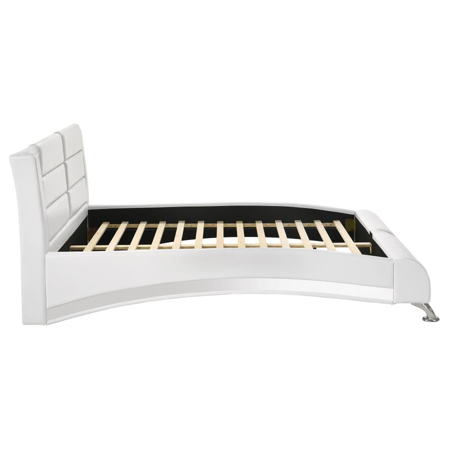 Jeremaine White California King Bed - MyWaynesHome #