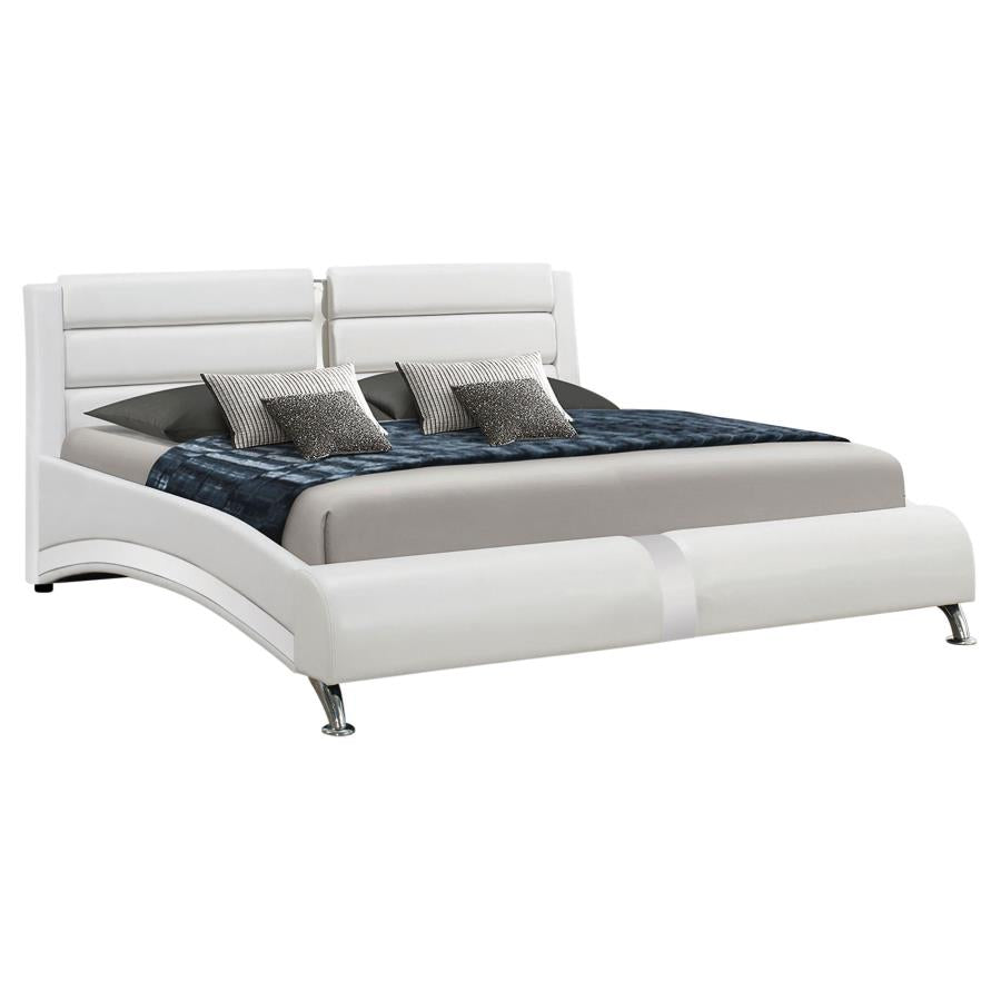Jeremaine White Queen Bed - MyWaynesHome #
