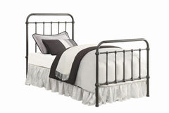 Livingston Brown Twin Bed - MyWaynesHome #