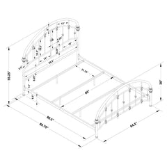 Rowan Brown Queen Bed - MyWaynesHome #