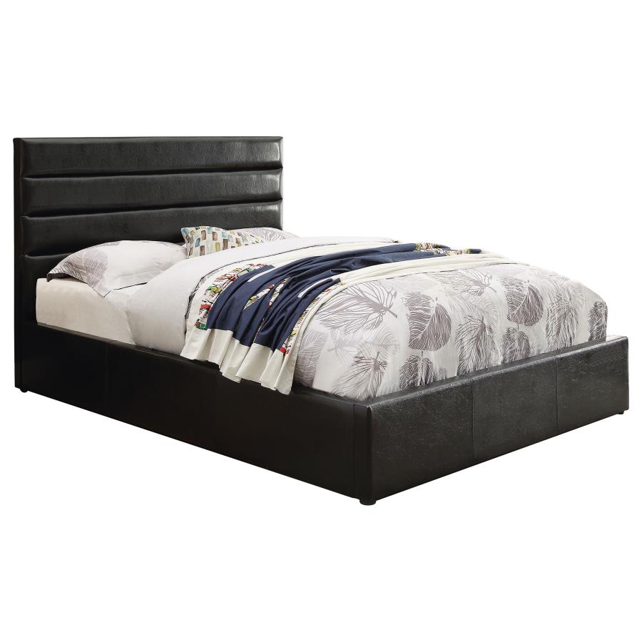 Riverbend Black Full Storage Bed - MyWaynesHome #