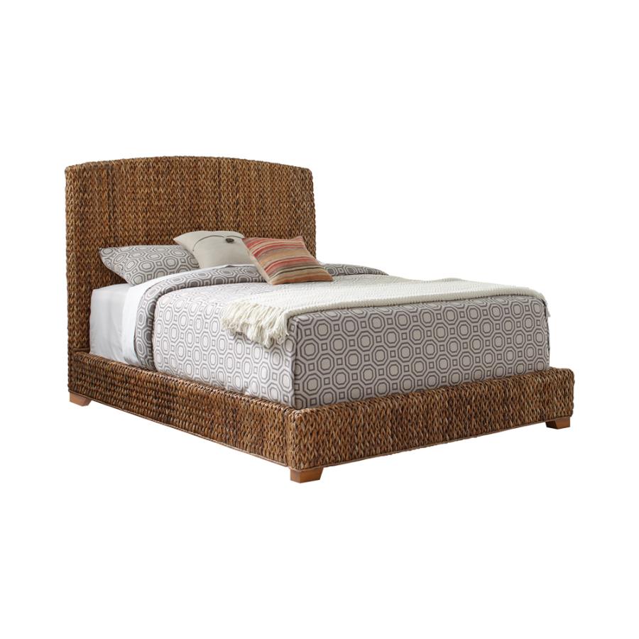 Laughton Brown Eastern King Bed - MyWaynesHome #