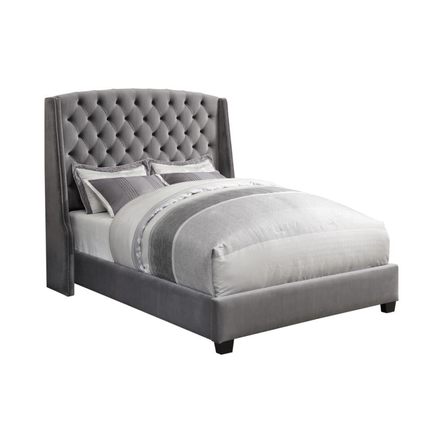 Pissarro Grey Queen Bed - MyWaynesHome #