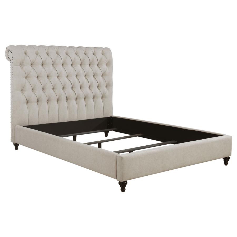 Devon Beige Eastern King Bed - MyWaynesHome #