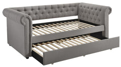 Kepner Grey Twin Daybed W/ Trundle - MyWaynesHome #
