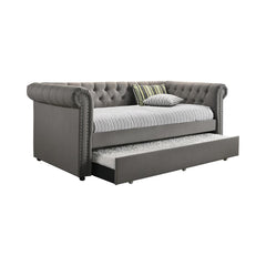 Kepner Grey Twin Daybed W/ Trundle - MyWaynesHome #