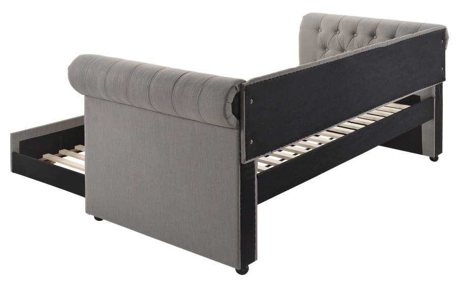 Kepner Grey Twin Daybed W/ Trundle - MyWaynesHome #