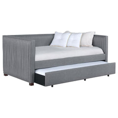 Brodie Grey Twin Daybed W/ Trundle - MyWaynesHome #