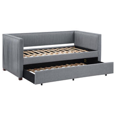 Brodie Grey Twin Daybed W/ Trundle - MyWaynesHome #
