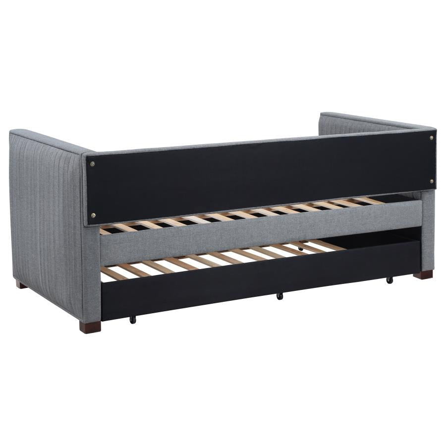 Brodie Grey Twin Daybed W/ Trundle - MyWaynesHome #