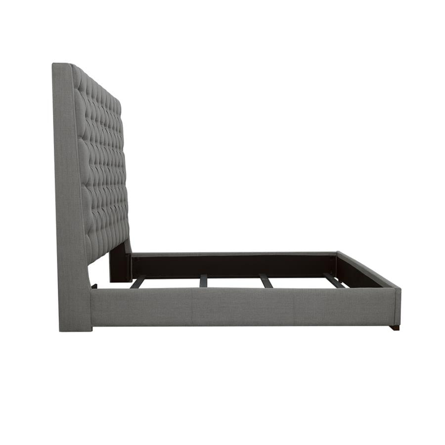 Camille Grey Queen Bed - MyWaynesHome #