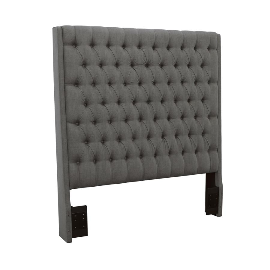 Camille Grey Queen Bed - MyWaynesHome #