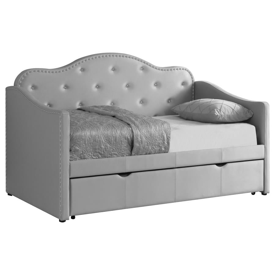Elmore Grey Twin Daybed W/ Trundle - MyWaynesHome #