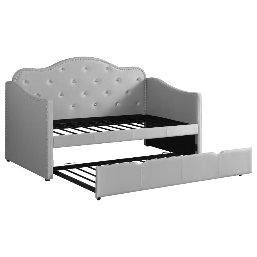 Elmore Grey Twin Daybed W/ Trundle - MyWaynesHome #
