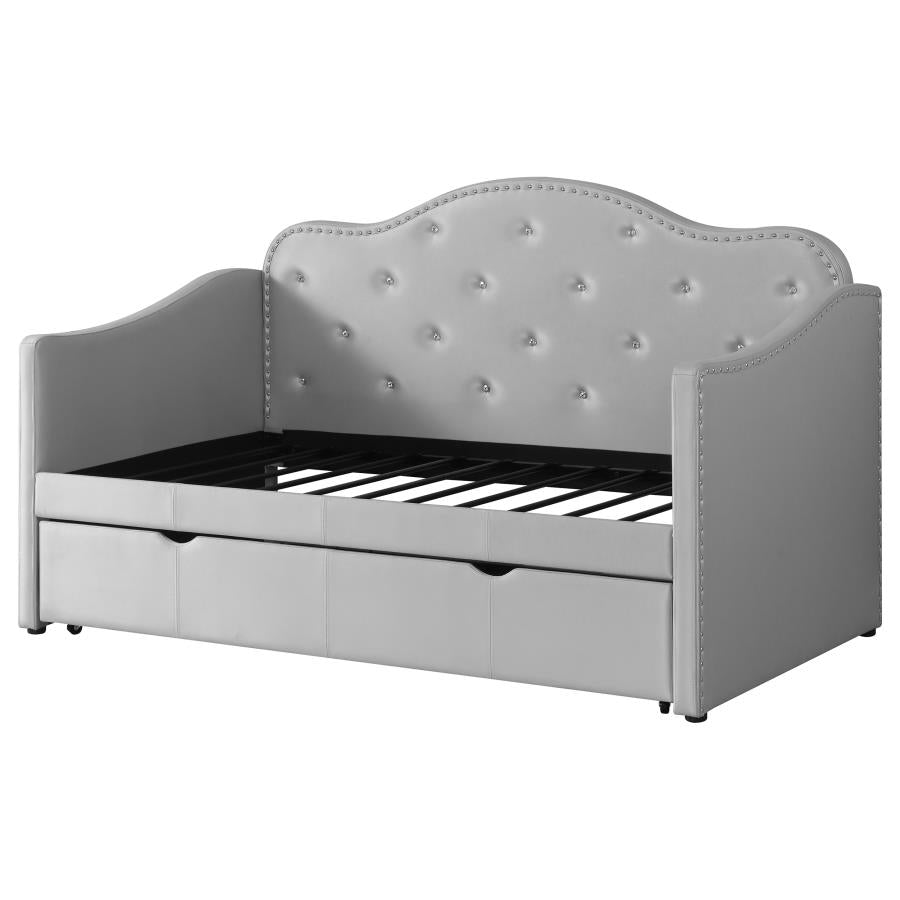 Elmore Grey Twin Daybed W/ Trundle - MyWaynesHome #