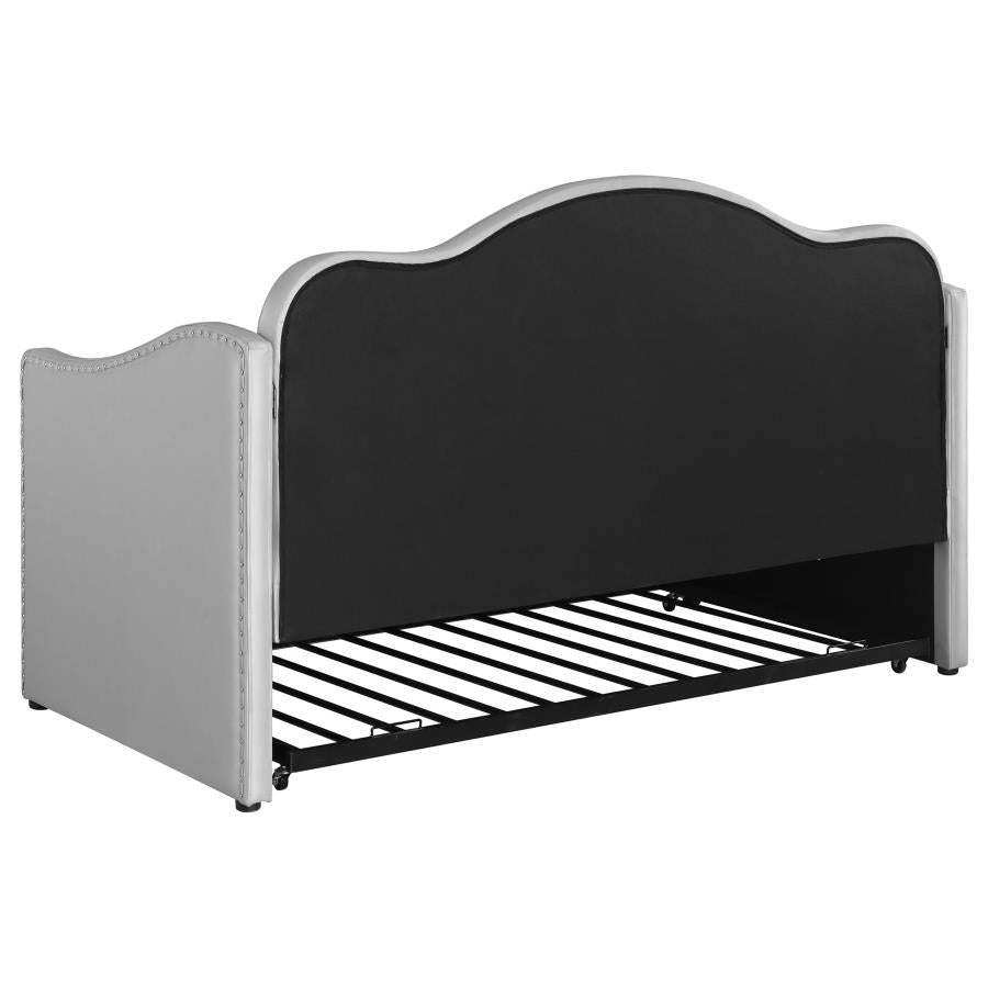 Elmore Grey Twin Daybed W/ Trundle - MyWaynesHome #