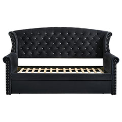 Scarlett Black Twin Daybed W/ Trundle - MyWaynesHome #