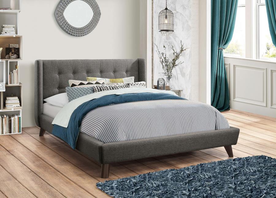 Carrington Grey California King Bed - MyWaynesHome #