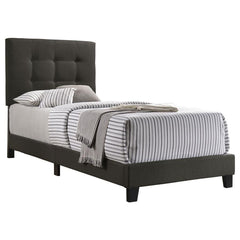 Mapes Grey Twin Bed - MyWaynesHome #