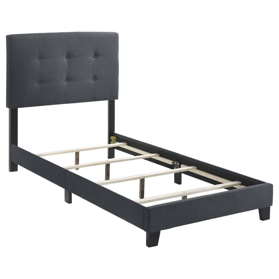 Mapes Grey Twin Bed - MyWaynesHome #