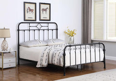 Packlan Black Queen Bed - MyWaynesHome #