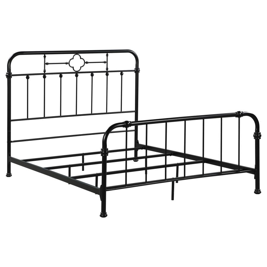 Packlan Black Queen Bed - MyWaynesHome #