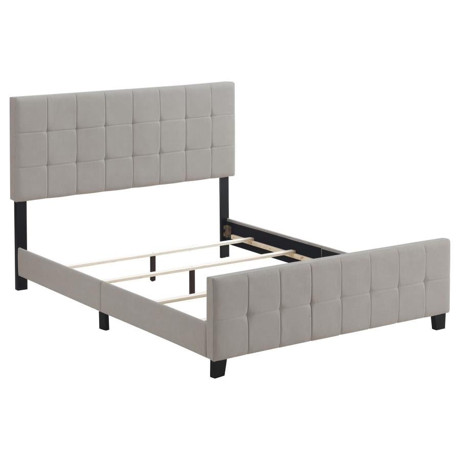 Fairfield Beige Queen Bed - MyWaynesHome #