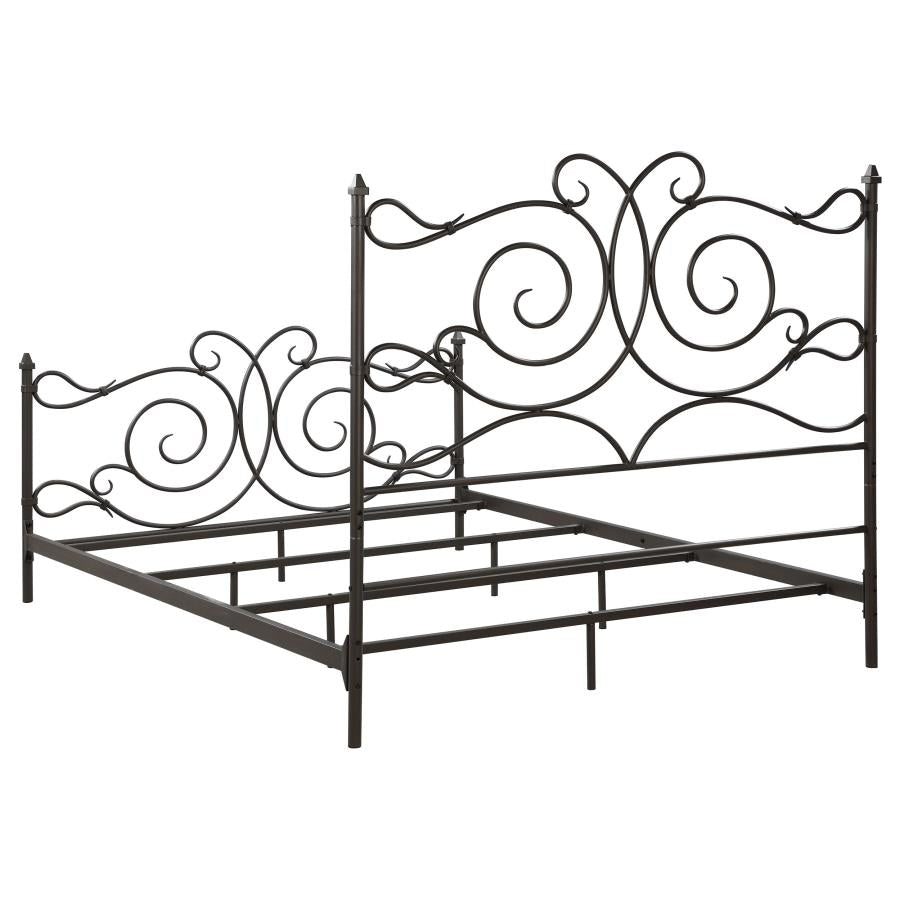 Parleys Brown Queen Bed - MyWaynesHome #