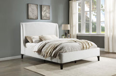 Mosby White Eastern King Bed - MyWaynesHome #