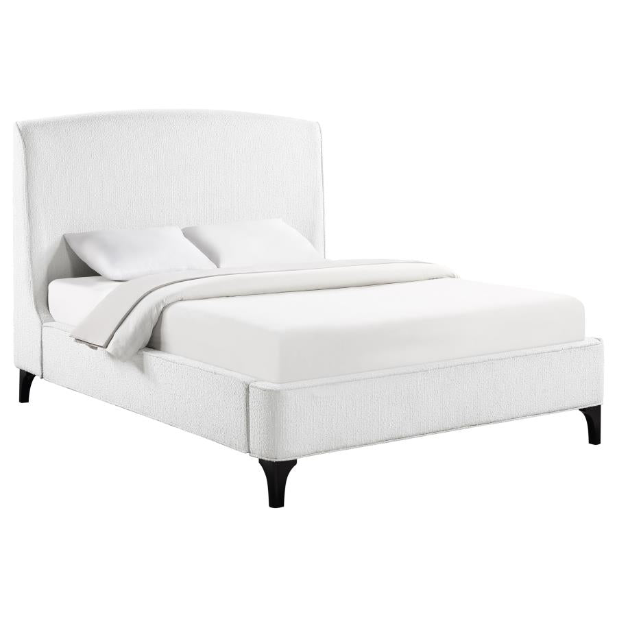 Mosby White Eastern King Bed - MyWaynesHome #