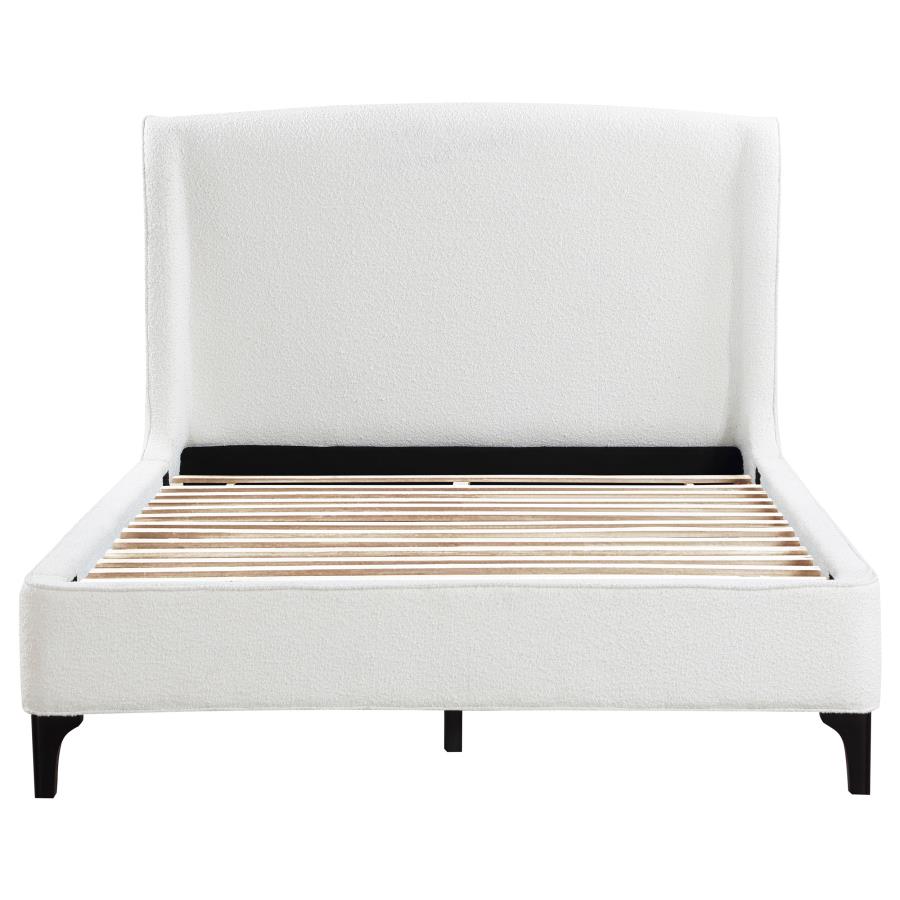 Mosby White Eastern King Bed - MyWaynesHome #