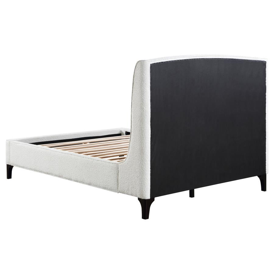 Mosby White Eastern King Bed - MyWaynesHome #