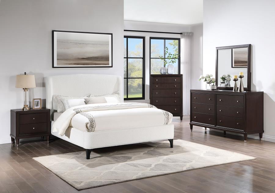 Mosby White Queen Bed - MyWaynesHome #
