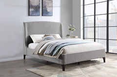 Mosby Grey Eastern King Bed - MyWaynesHome #