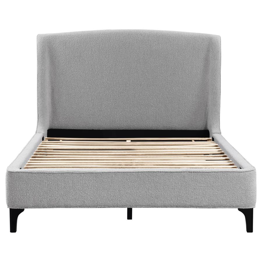 Mosby Grey Eastern King Bed - MyWaynesHome #