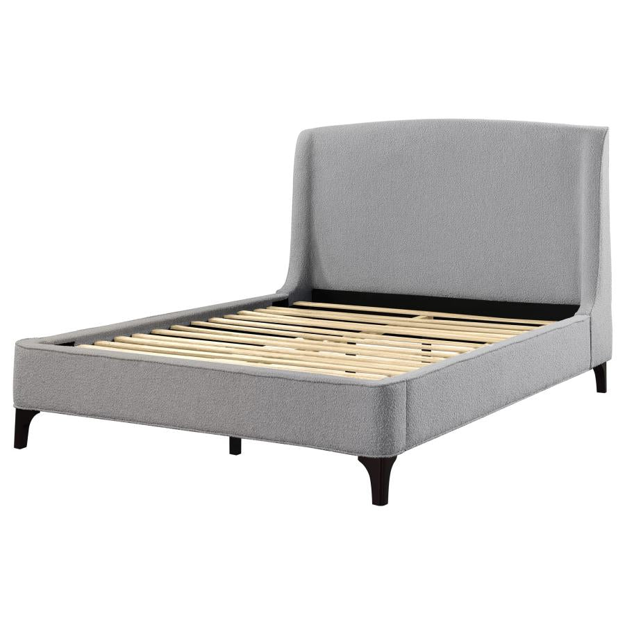 Mosby Grey Eastern King Bed - MyWaynesHome #