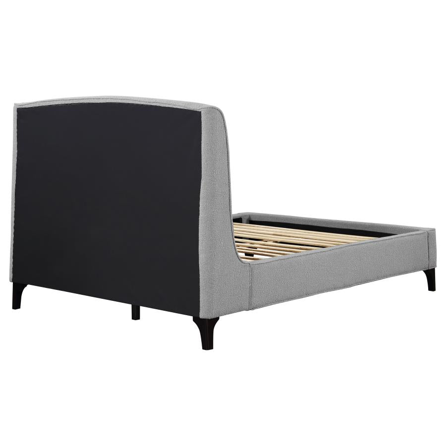 Mosby Grey Eastern King Bed - MyWaynesHome #