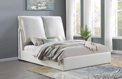 Gwendoline White Queen Bed - MyWaynesHome #