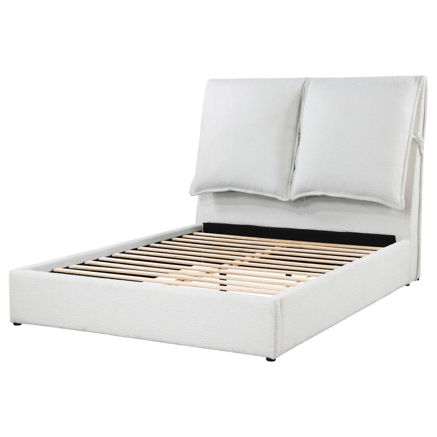 Gwendoline White Queen Bed - MyWaynesHome #