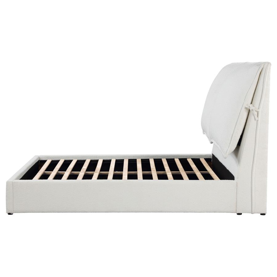 Gwendoline White Queen Bed - MyWaynesHome #