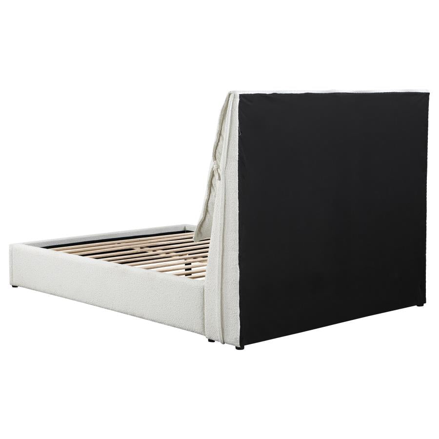 Gwendoline White Queen Bed - MyWaynesHome #