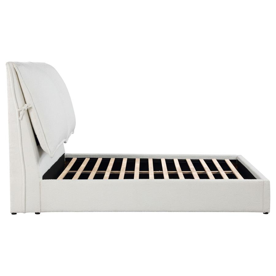 Gwendoline White Queen Bed - MyWaynesHome #