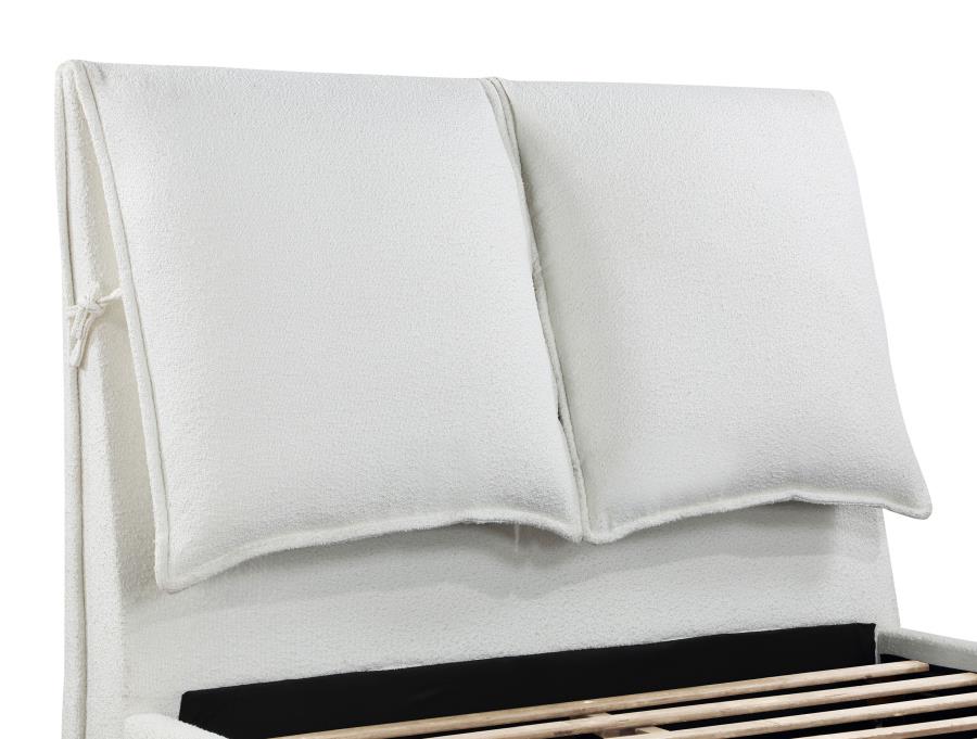 Gwendoline White Queen Bed - MyWaynesHome #