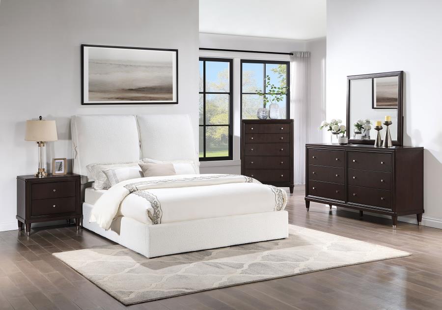 Gwendoline White Queen Bed - MyWaynesHome #