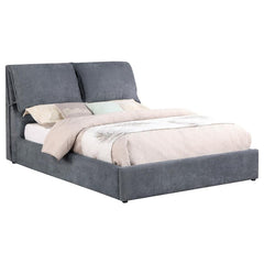 Laurel Grey Eastern King Bed - MyWaynesHome #