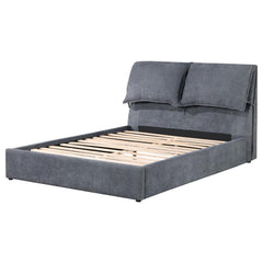 Laurel Grey Eastern King Bed - MyWaynesHome #