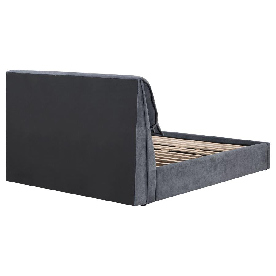 Laurel Grey Eastern King Bed - MyWaynesHome #