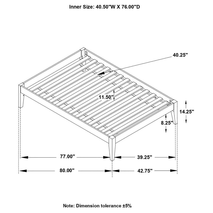 Hounslow White Twin  Bed - MyWaynesHome #